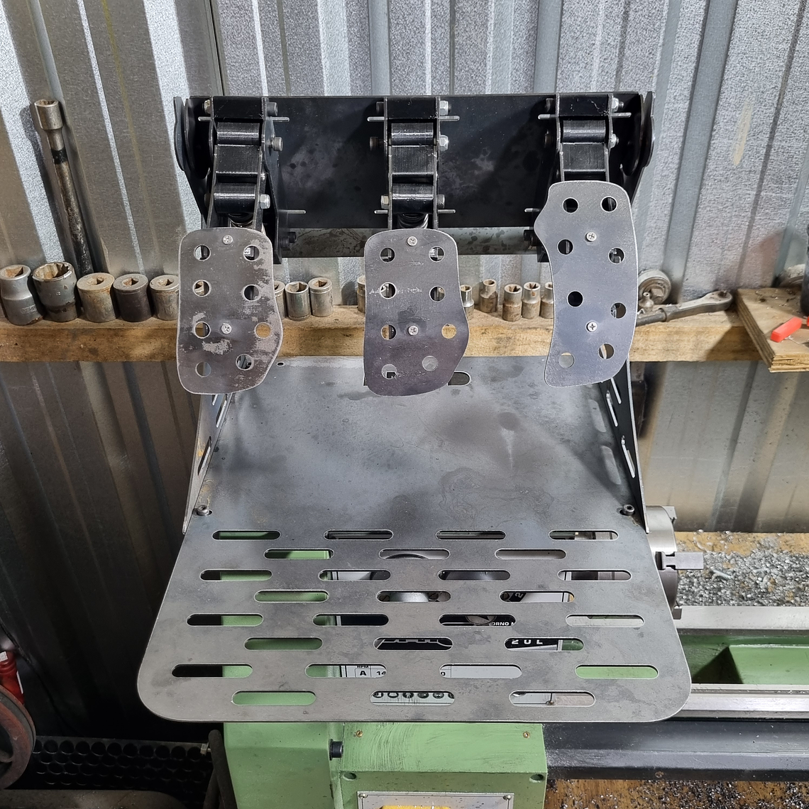 Pedais com plataforma de inversão Semi pronto  5