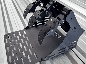 Pedais load cell com plataforma de inversão 