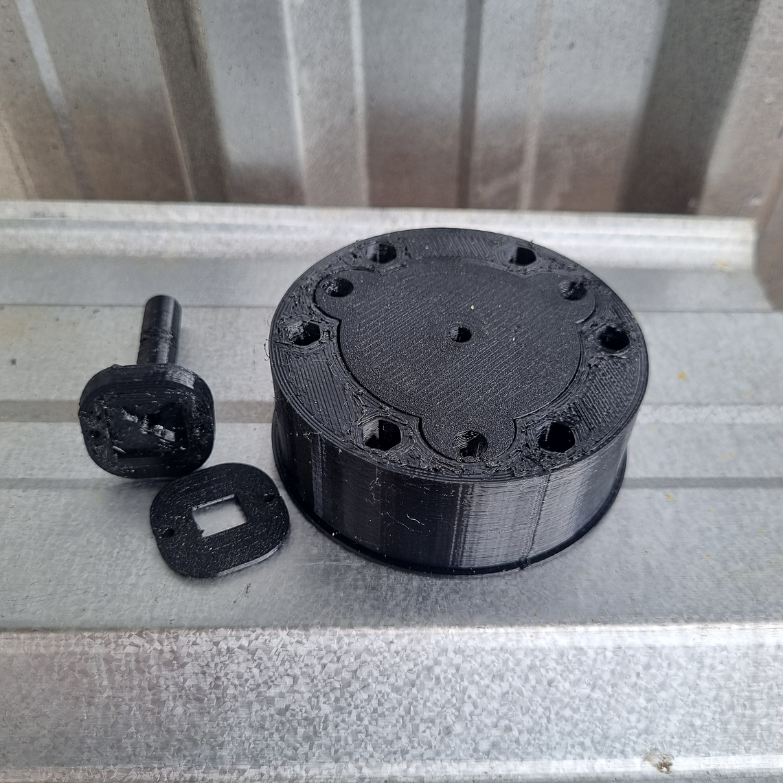 Cubo 70mm e suporte pra encoder frontal  1