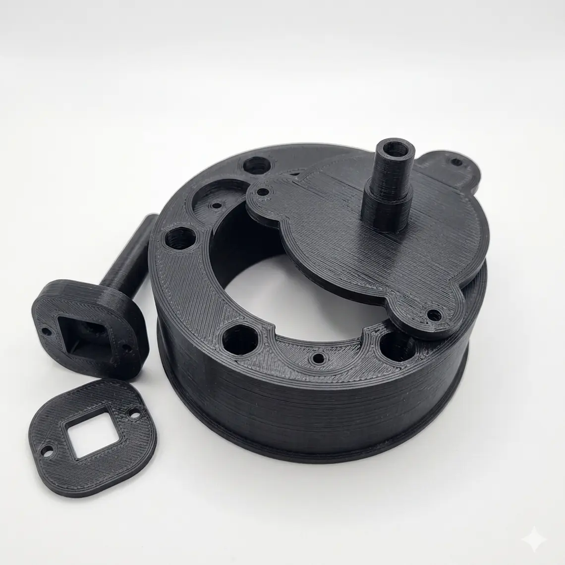 Cubo 70mm e suporte pra encoder frontal  1