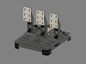 Corte a laser. Chapas já cortadas para montar em casa.