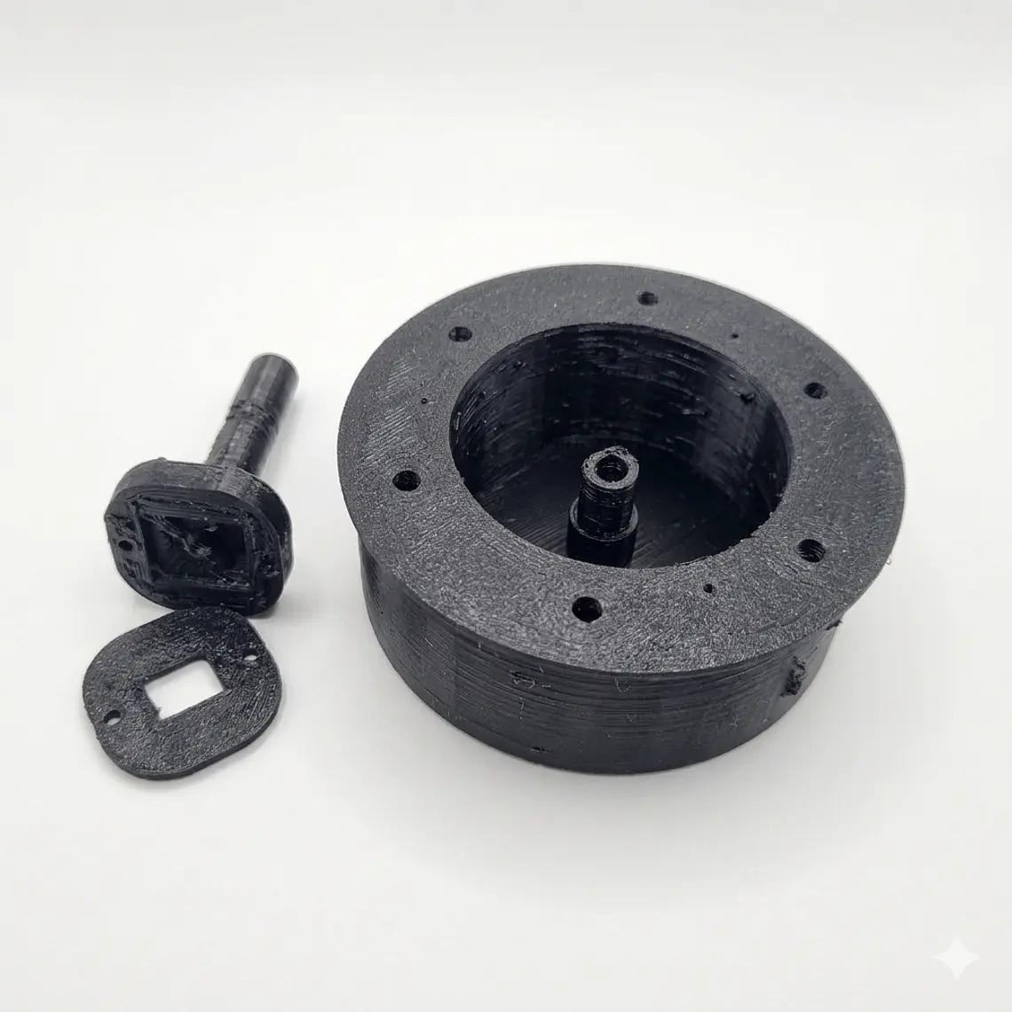 Arquivos STLs Para encoder frontal MT6835 pcb grande e MT6701 1