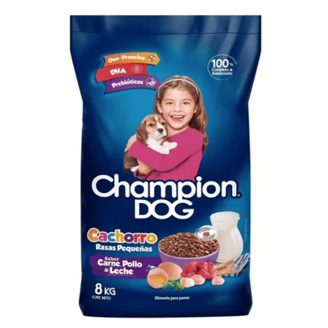 Alimento Champion DOG  Cachorros RAZAS PEQUEÑAS