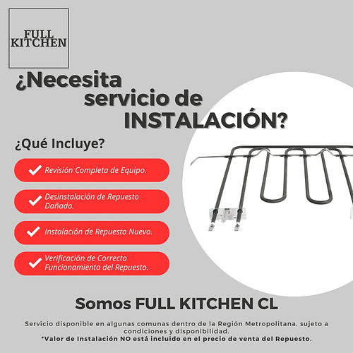 Resistencia Superior Hornos FDV 7