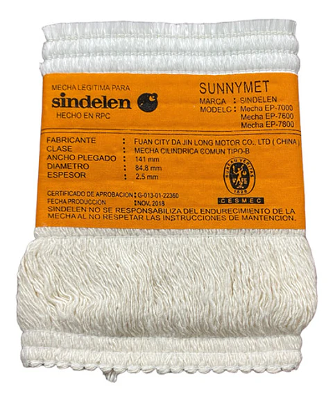 Mecha Estufas Sindelen Sunnymet EP-7000 / 7600 / 7800