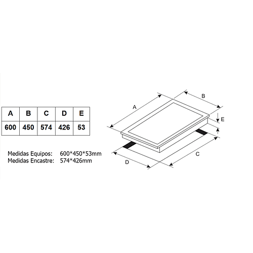 Encimera IKA Vitrocerámica 3 Quemadores 6