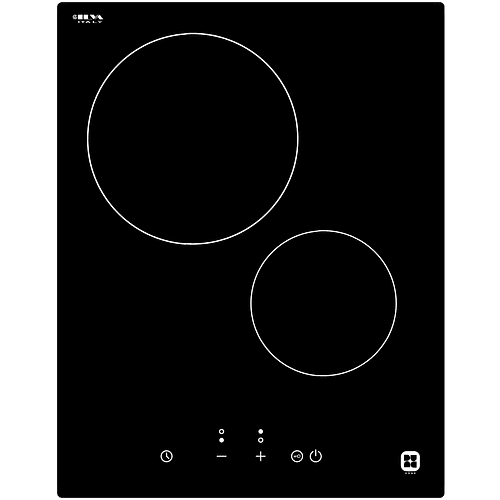 Encimera Düne Vitrocerámica 2p 50 2