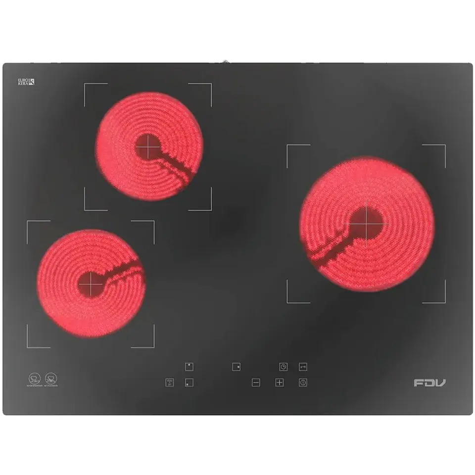 Encimera Fdv Vitro 3 Black 2.0 1