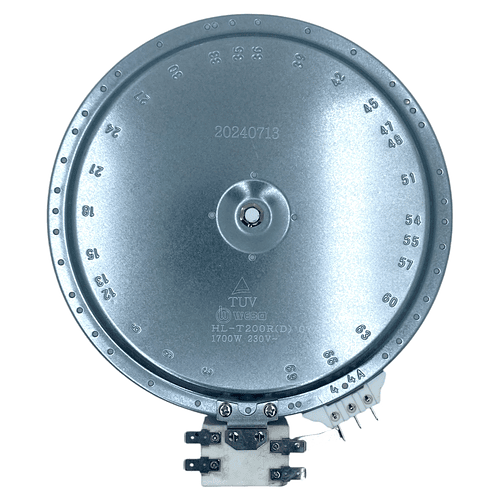 Plato Dual Encimeras Vitrocerámica 200mm 1700W  4