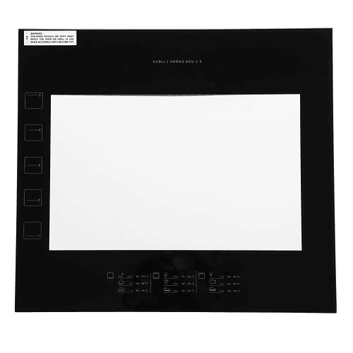 Vidrio Interior Puerta Hornos FDV / KUBLI 1