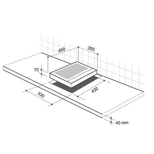 Encimera Eléctrica FDV New 2P 5