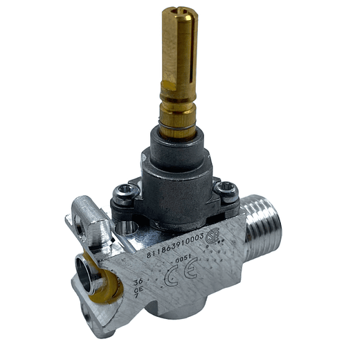 Grifo Válvula De Gas Vástago 6mm Sabaf C30 D16x28 2