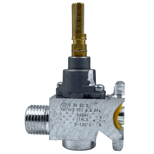 Grifo Válvula De Gas Vástago 6mm Sabaf C30 D16x28 3