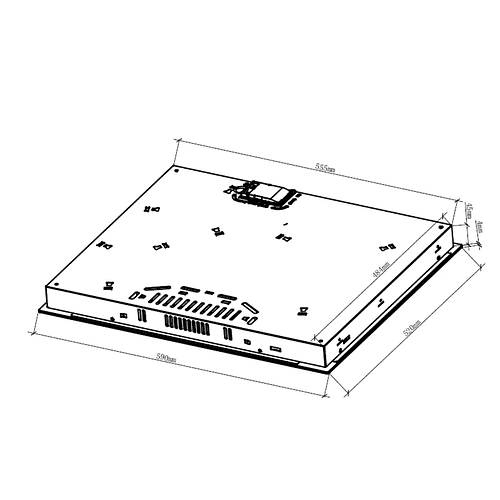 Encimera Düne Vitrocerámica 3P 60 3