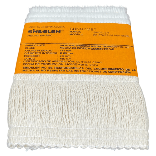 Mecha Estufas Sindelen Sunnymet EP-560BL / 570 / 571 5