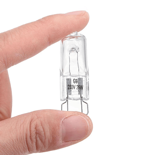 Ampolleta Halógena G9 25W 250° Para Hornos Y Microondas  2