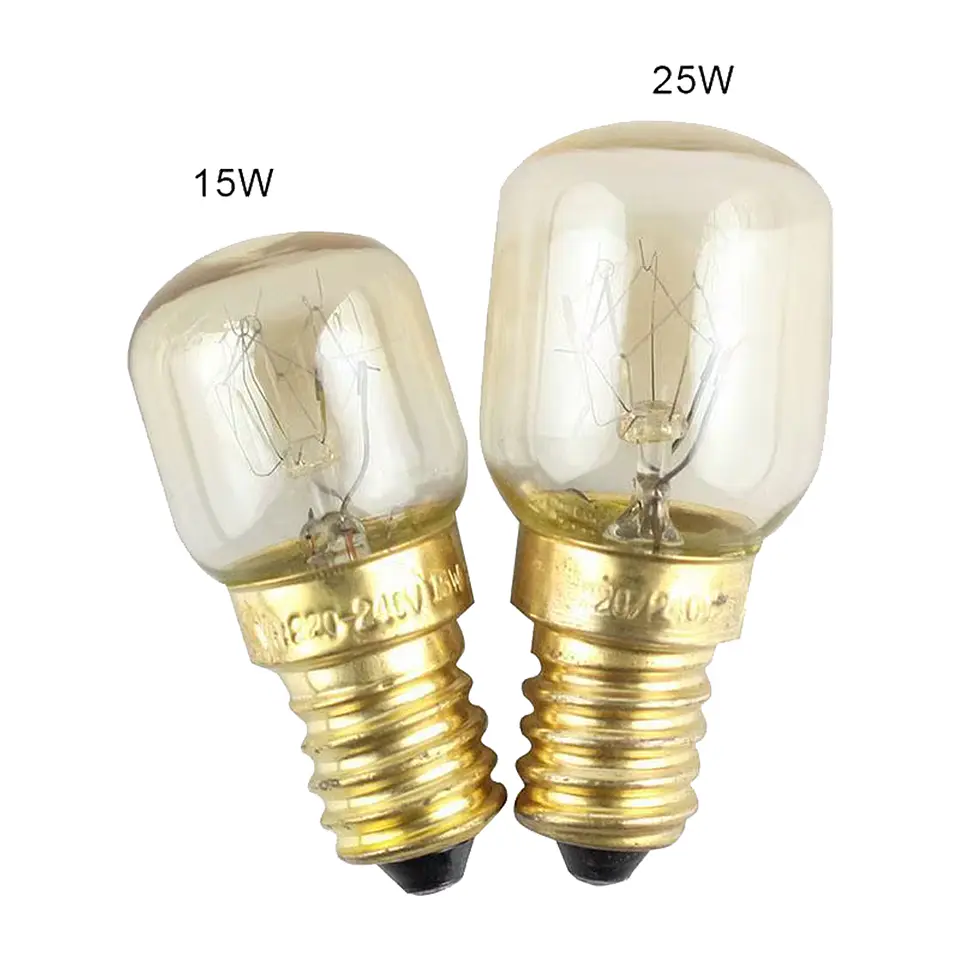 Ampolleta Hornos Eléctricos, Empotrados Y Microondas E14 15W 5