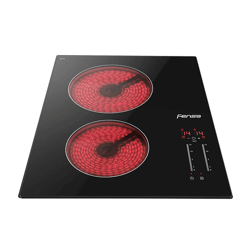 Encimera Fensa Vitrocerámica 2 Platos FEV 2T 2
