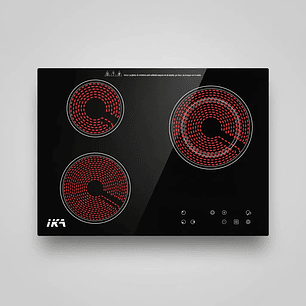 Encimera IKA Vitrocerámica 3 Quemadores