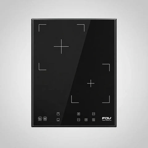 Encimera FDV Vitro 2 Black 2.0