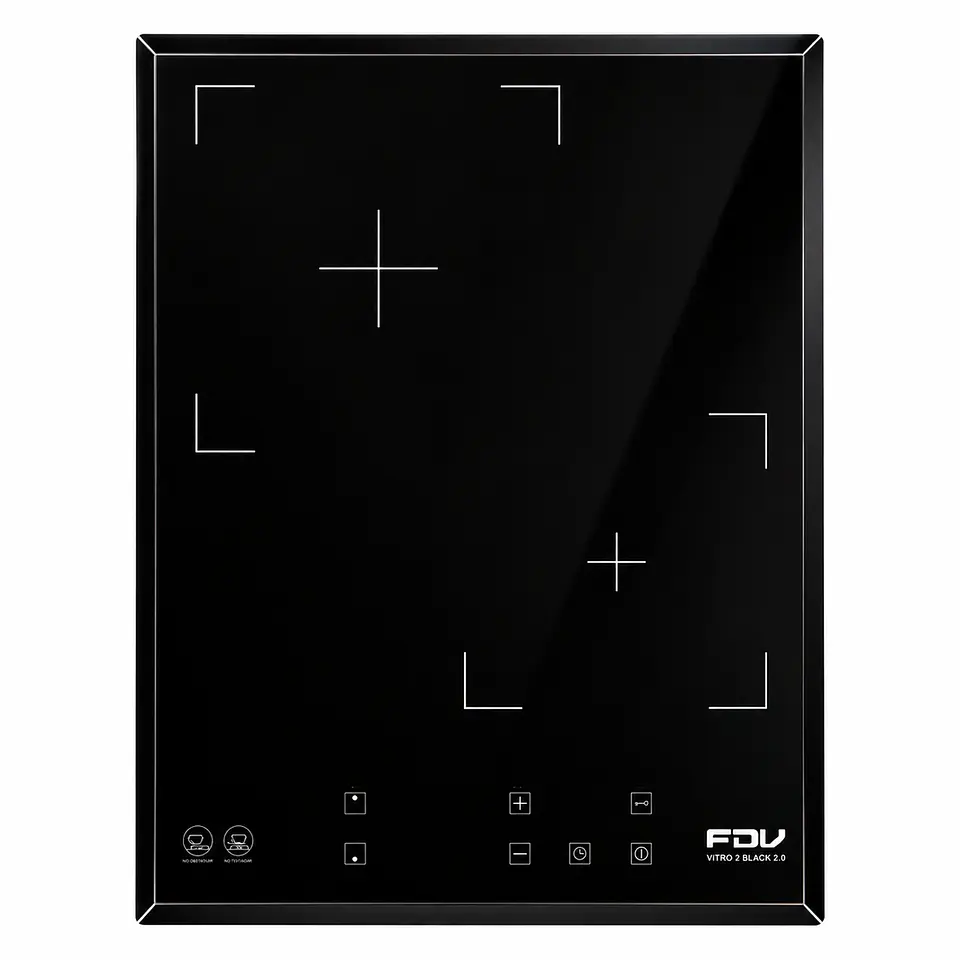 Encimera FDV Vitro 2 Black 2.0 5