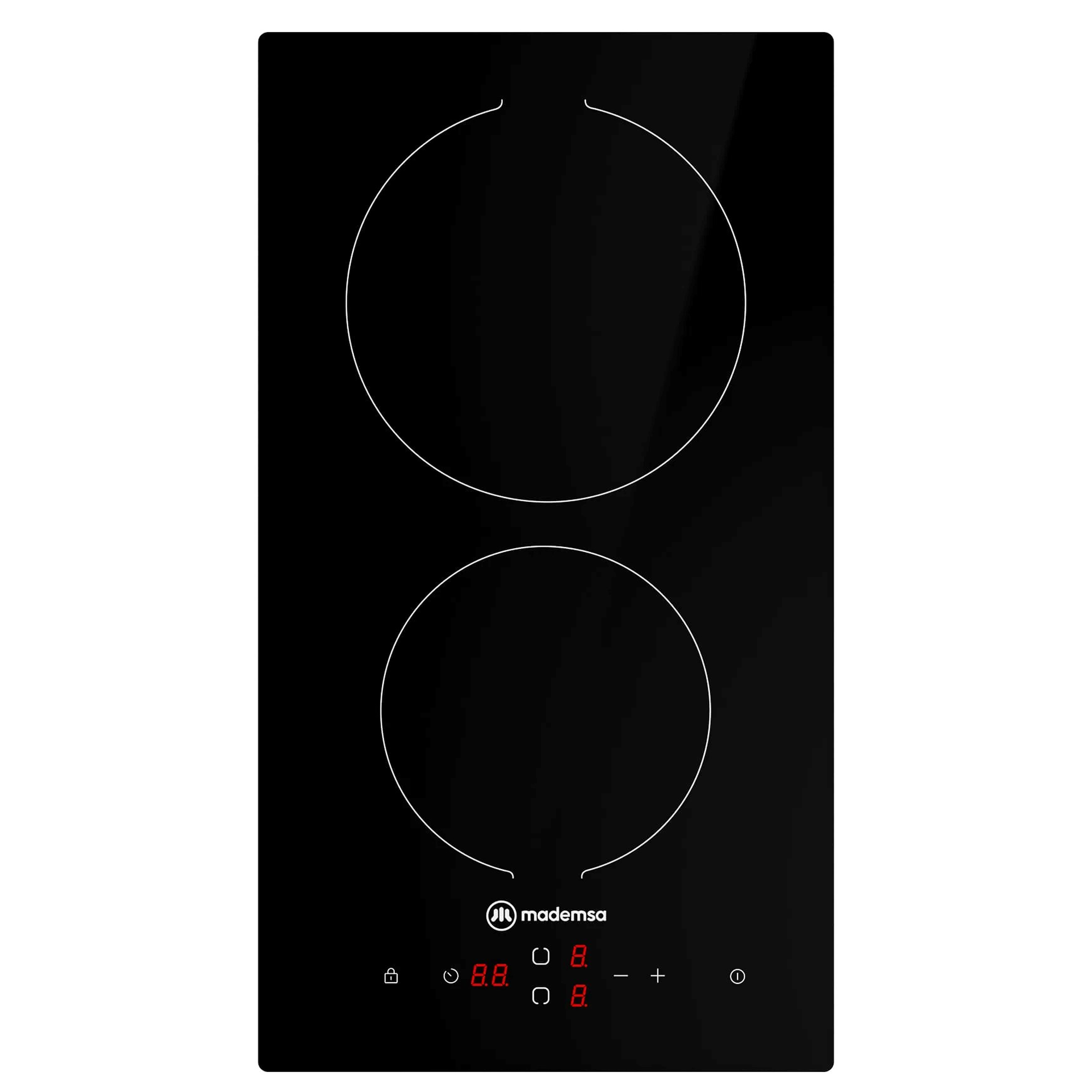 Encimera Vitrocerámica Mademsa Vm2tr 2 Quemadores