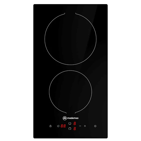 Encimera Mademsa Vitrocerámica 2 Platos VM2TR