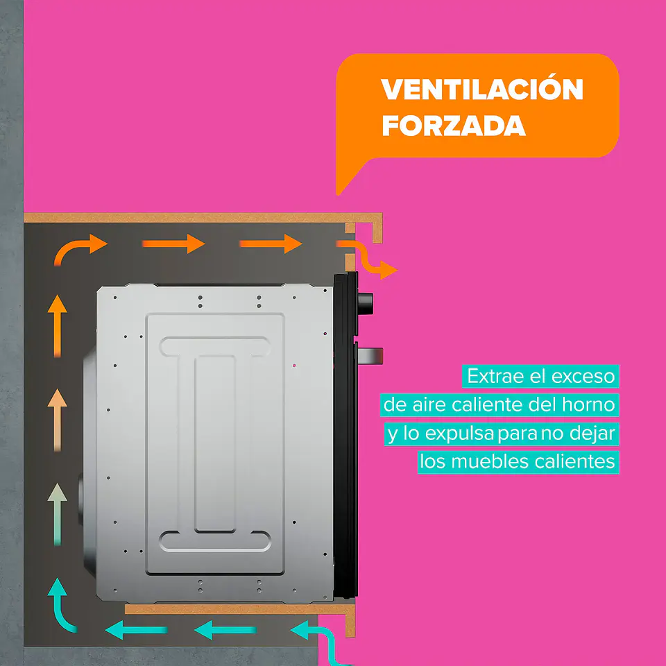 Horno Empotrable Mademsa OM6TB 8