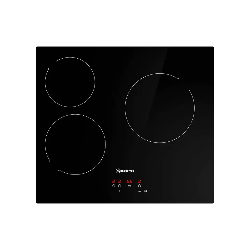 Encimera Mademsa Vitrocerámica 3 Platos VM3TR 1