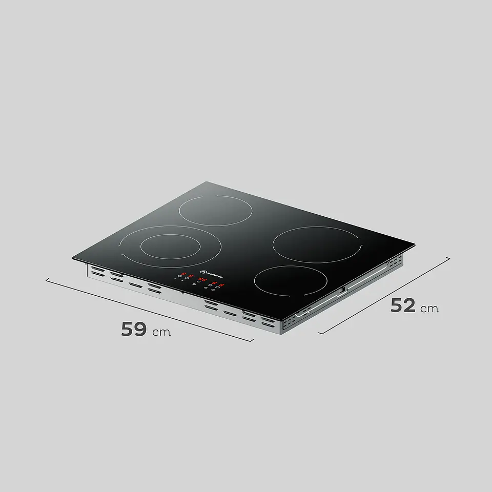 Encimera Mademsa Vitrocerámica 4 Platos VM4TR 3