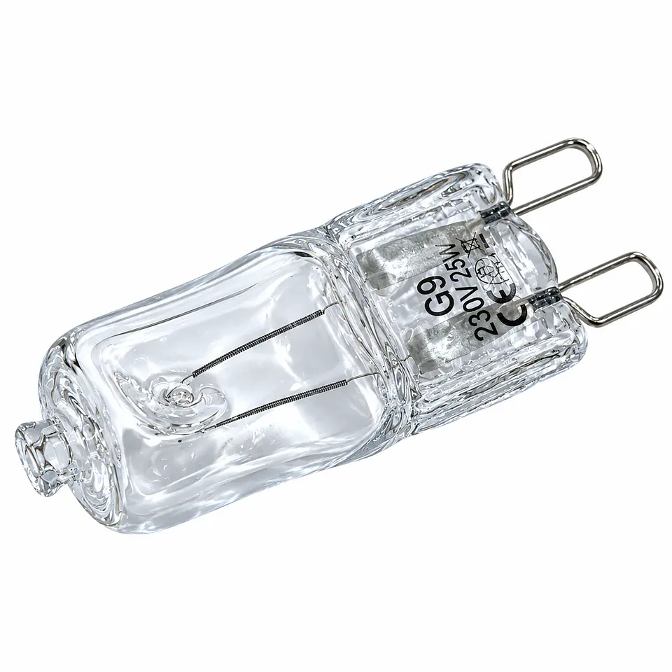 Ampolleta Halógena G9 25W 250° Para Hornos Y Microondas  2