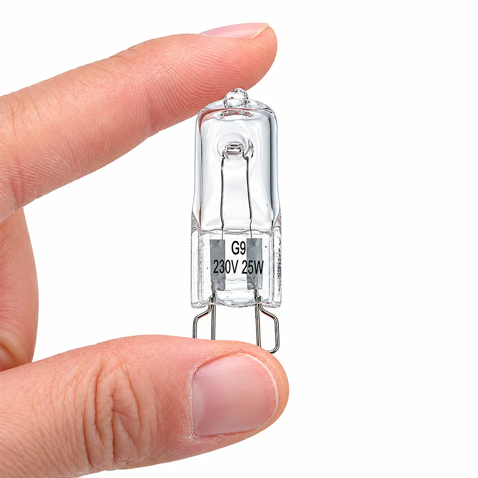 Ampolleta Halógena G9 25W 250° Para Hornos Y Microondas  4