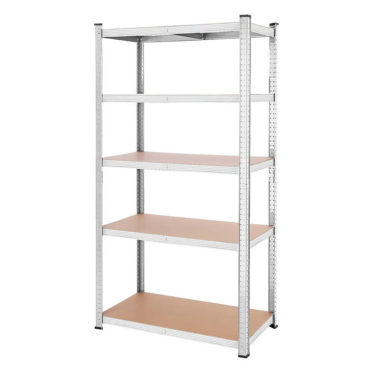 Estante Metálico Lisboa Galvanizado 180x90x40 cm 375kg 1