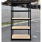 Estante Metálico Lisboa Negro 180x90x40 cm 375kg - Miniatura 2