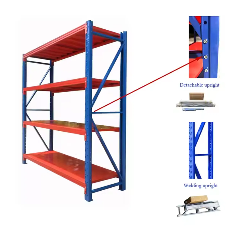 Rack Metálico Milán 200x150x50 cm 800kg 4