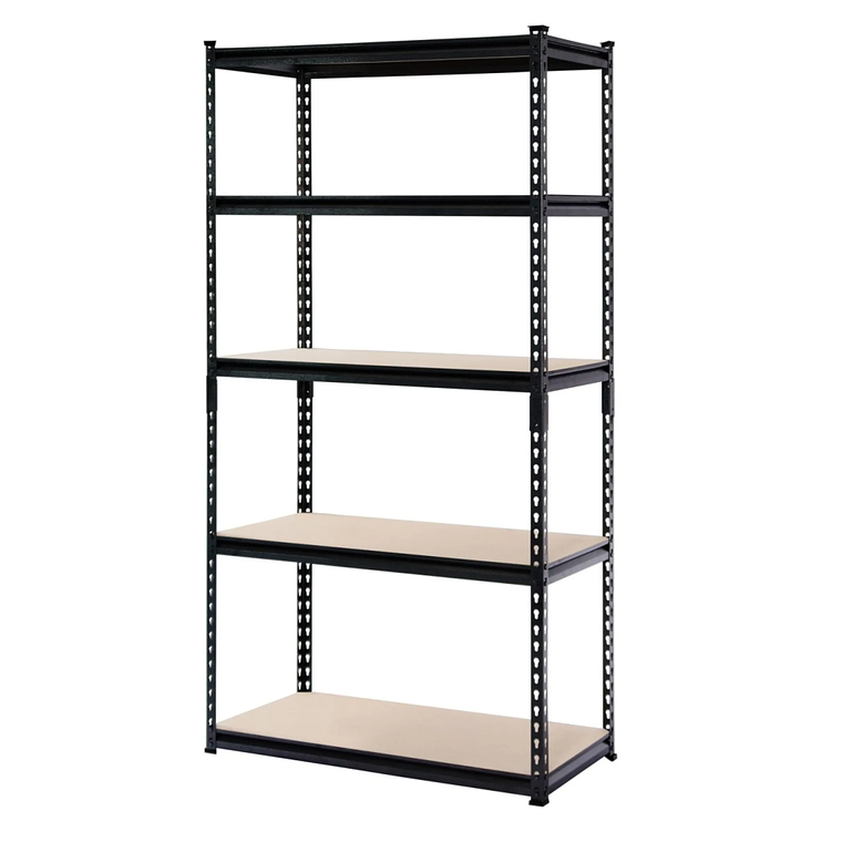 Pack 10 Estantes Bilbao Negro 183x90x40 cm 750kg 3