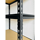 Pack 10 Estantes Bilbao Negro 183x90x40 cm 750kg - Miniatura 6