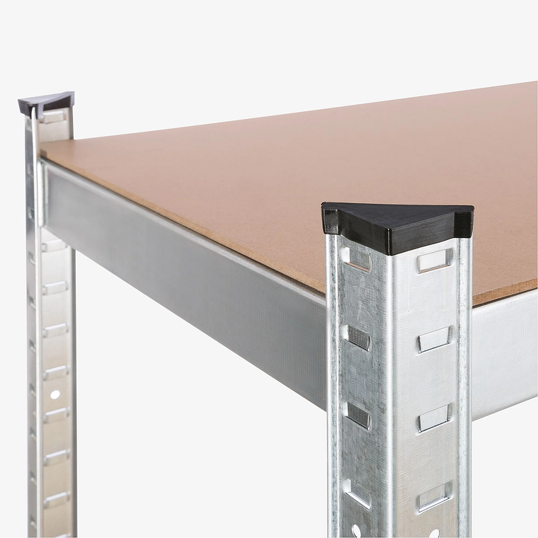 Pack 10 Estantes Lisboa Galvanizado 180x90x40 cm 375kg 8