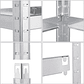 Pack 10 Estantes Lisboa Galvanizado 180x90x40 cm 375kg - Miniatura 11