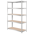 Estante Metálico Porto Galvanizado 180x120x45 cm 500kg 1