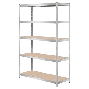 Estante Metálico Porto Galvanizado 180x120x45 cm 500kg