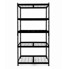 Estante Metálico Sevilla Negro 183x90x40 cm 750kg 5