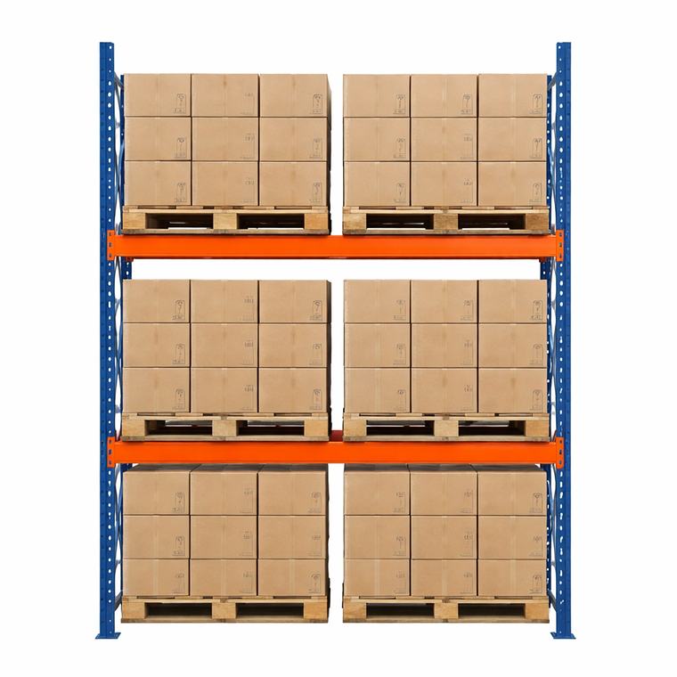 Rack Pallet Inicial 400x260x100 cm 4.000 kg 5