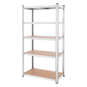 Estante Metálico Lisboa Galvanizado 180x90x40 cm 375kg