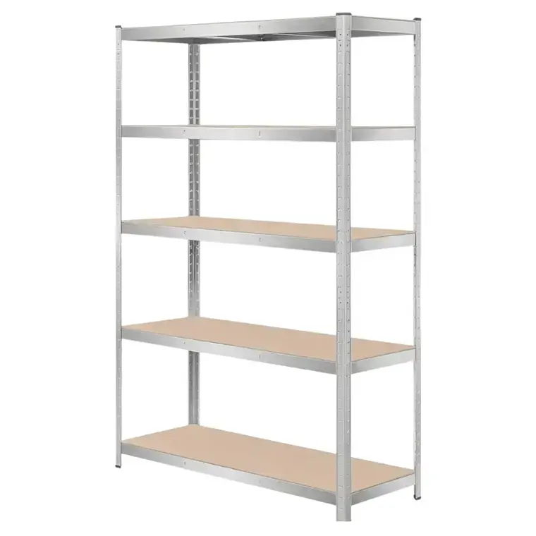 Estante Metálico Porto Galvanizado 180x120x45 cm 500kg 1