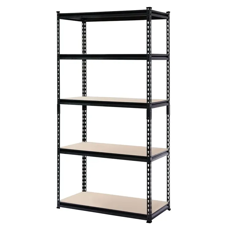Estante Metálico Bilbao Negro 183x90x40 cm 750kg 1