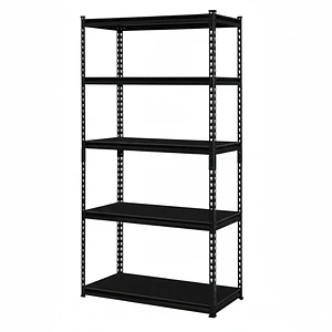 Estante Metálico Bilbao Total Black 183x90x40 cm 750kg