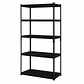 Estante Metálico Bilbao Total Black 183x90x40 cm 750kg - Miniatura 1