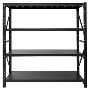 Rack Metálico Milán 200x200x60 cm 800kg Negro