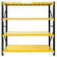 Rack Metálico Milán 200x200x60 cm 2.000kg Negro/Amarillo - Miniatura 2